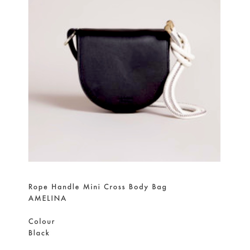 Like new Ted Baker AMELINA mini cross body bag. Dust bag included.